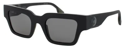 Canada Goose Gc25603s Unisex Sunglasses 51-23-150 - Plastic Frame In 002 - Matte Black / Green Tint