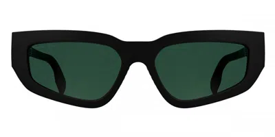 Canada Goose Gc25605s 002 Women's Sunglasses Black Size 56 In Matte Black