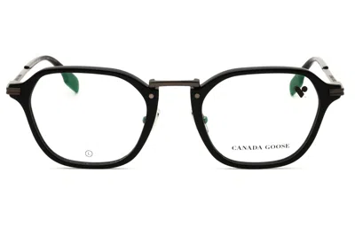 Canada Goose Gc25618e Eyeglasses In Blue/clear Demo Lens