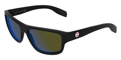 Canada Goose Gc25626s Sid 002 Occhiali Da Sole Neri Per Uomo In Black