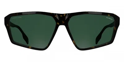 Canada Goose Gc25627spe Polarized 230 Men's Sunglasses Tortoiseshell Size 62 In Dark Tortoise