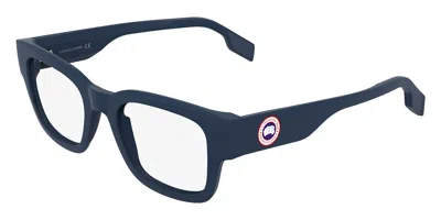 Canada Goose Gc25635 424 Occhiali Da Vista Blu Per Uomo (solo Montatura) In Blue