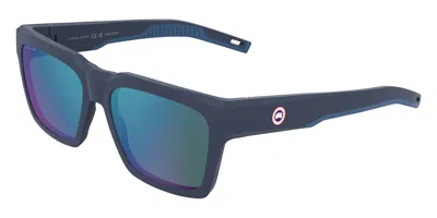 Canada Goose Gc26617s 424 Men's Sunglasses Blue Size 56 In Multi