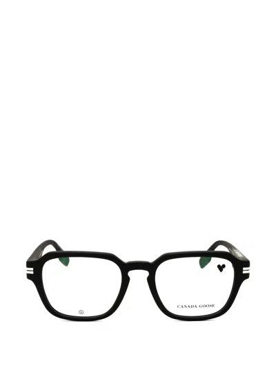 Canada Goose Geometric-frame Glasses In Black