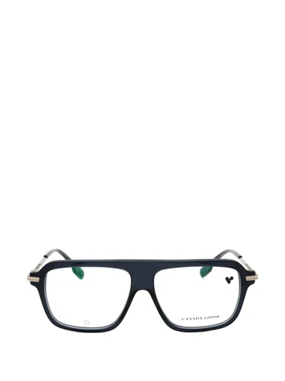 Canada Goose Geometric-frame Glasses In Orange