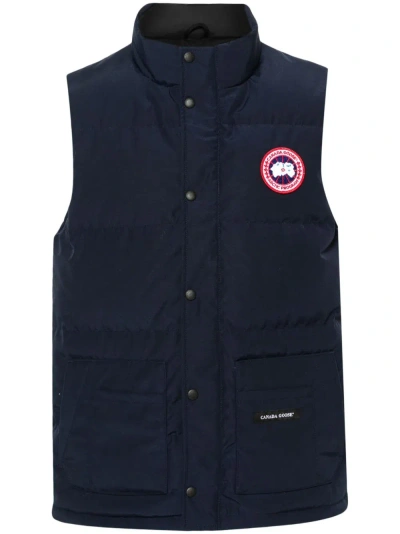 Canada Goose Gilet Crew Freestyle In Blue