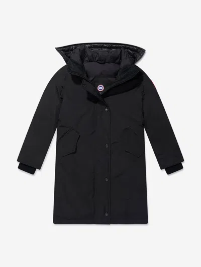 Canada Goose Kids' Girls Brittania Parka In Black