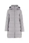 Canada Goose Aurora Parka Down Jacket In Moonstonegrey