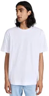 Canada Goose Mens White Gladstone Brand-patch T-shirt