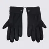 Canada Goose Gloves Blacks And Greys In Black