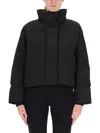 Canada Goose Grandview Cropped Jacket In Black
