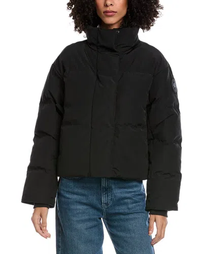 Canada Goose Grandview Cropped Jacket In Black