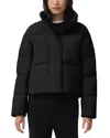 Canada Goose Grandview Cropped Jacket In Black
