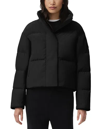 Canada Goose Grandview Cropped Jacket In Black