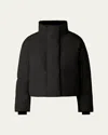 Canada Goose Grandview Cropped Jacket Black Label