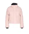 Canada Goose Long-sleeved Stand-collar Down Jacket In Pink
