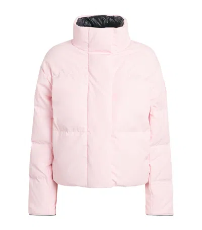 Canada Goose Grandview Cropped Jacket In Pink
