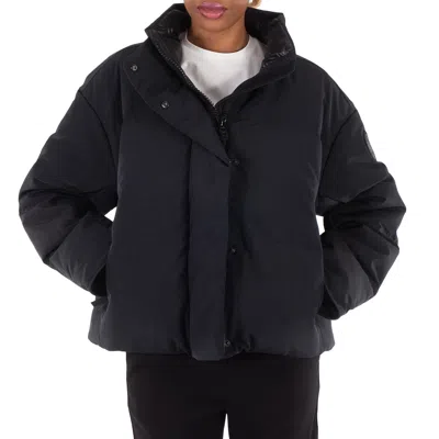 Canada Goose Grandview Cropped Puffer Jacket In Blue
