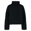 Canada Goose Grandview Cropped Puffer Jacket In Black