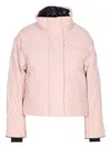 Canada Goose Long-sleeved Stand-collar Down Jacket In Pink