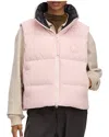 Canada Goose Zip-up Logo-patch Gilet In Pink
