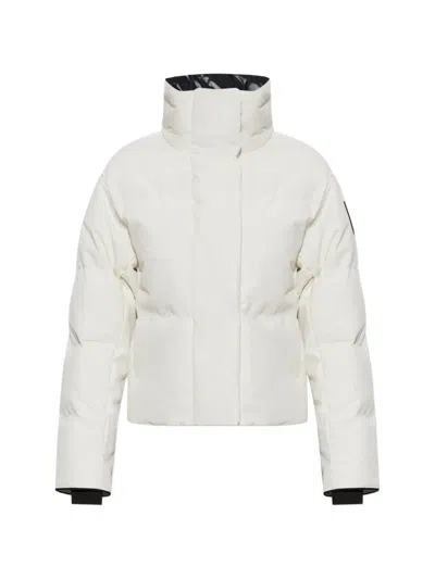 Canada Goose Grandview Down-feather Jacket In White