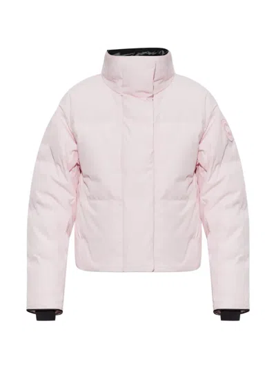 Canada Goose Grandview Quilted Down Jacket In Pink