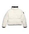 Canada Goose Grandview Short Puffer Jacket In White