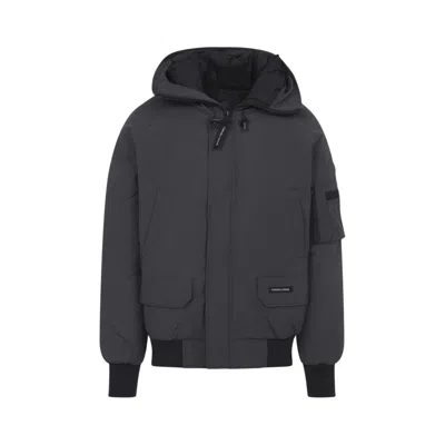 CANADA GOOSE GRANITE GREY HOODED JACKET