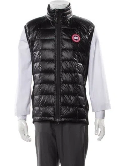 Pre-owned Canada Goose Graphic Print Vest In Black