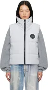 Canada Goose Grandview Cropped Down Jacket In 200 Silverbirch - Bo