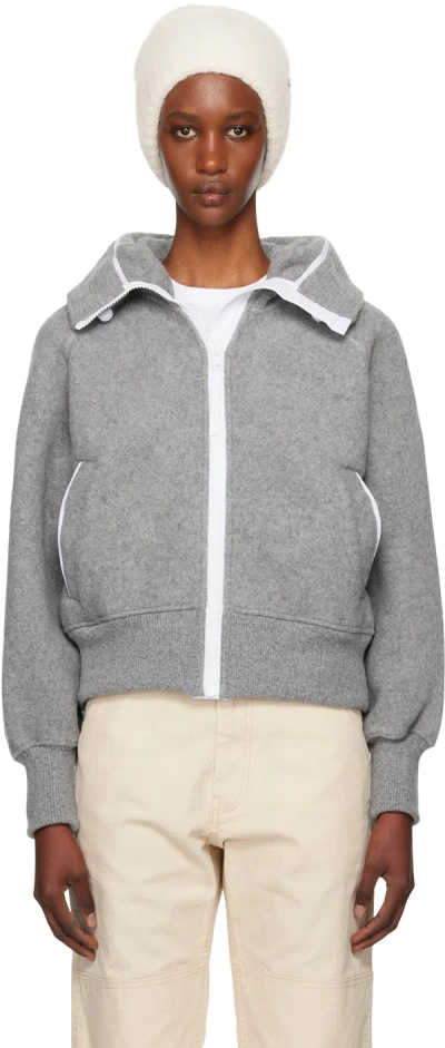 Canada Goose Gray Chilliwack Bomber Jacket In 99 Greige