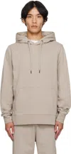 Canada Goose Huron Patch-logo Hoodie In Neutral