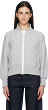 Canada Goose Sierra Zip-front Bomber Jacket In Gray