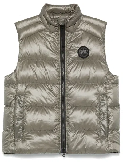 Canada Goose Green Cypress Gilet In Grey