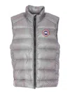 CANADA GOOSE GREY CROFTON PADDED VEST