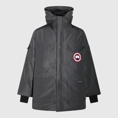 CANADA GOOSE GREY EXPEDITION PARKA DOWN JACKET