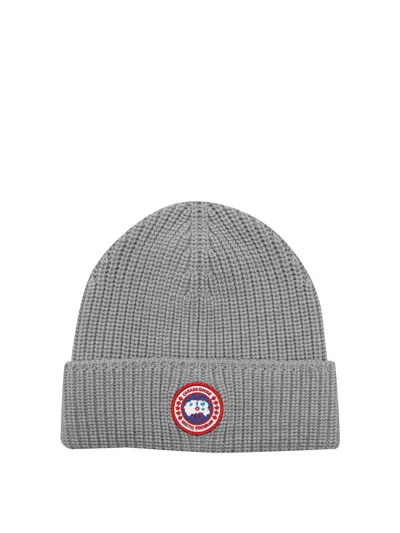 Canada Goose Grey Hat In Gray
