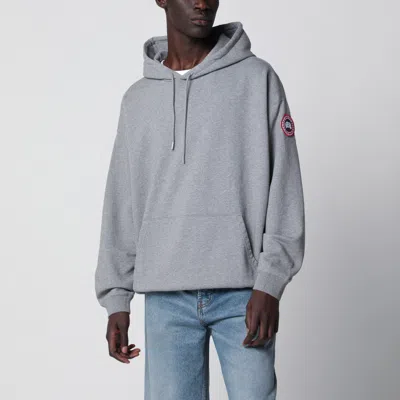 Canada Goose Cotton Hoodie In Gray