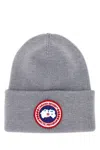 Canada Goose Grey Wool Arctic Beanie Hat