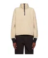 Canada Goose Half-zipper Long-sleeved Hoodie In Nude