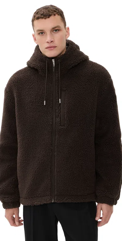 Canada Goose Harrier Fleece Full Zip Hoodie Arabica
