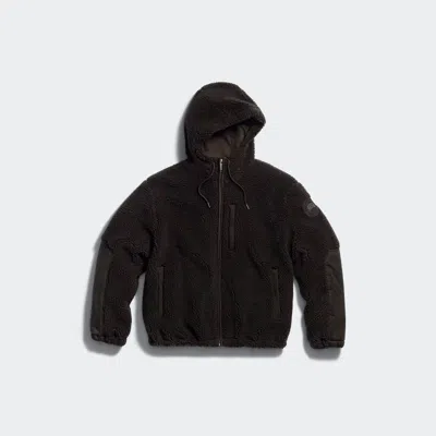 Canada Goose Harrier Full Zip Fleece Hoodie In Brown