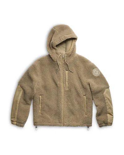 Canada Goose Harrier Full Zip Fleece Hoodie In Brown