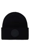 Canada Goose Black Wool Arctic Beanie Hat In Black