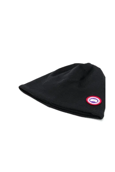 Canada Goose Hats In Black