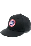 Canada Goose Cappello Da Baseball Con Patch Logo In Black