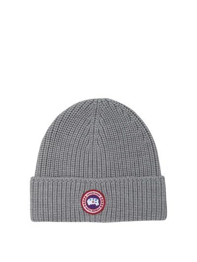 CANADA GOOSE CANADA GOOSE RIBBED "TOQUE" BEANIE