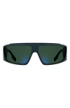 Canada Goose Hero 76mm Mask Sunglasses In Matte Blue