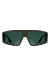 Canada Goose Hero 76mm Mask Sunglasses In Matte Dark Sage